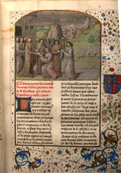 Charlemagne Names the First Count of Flanders, 1477